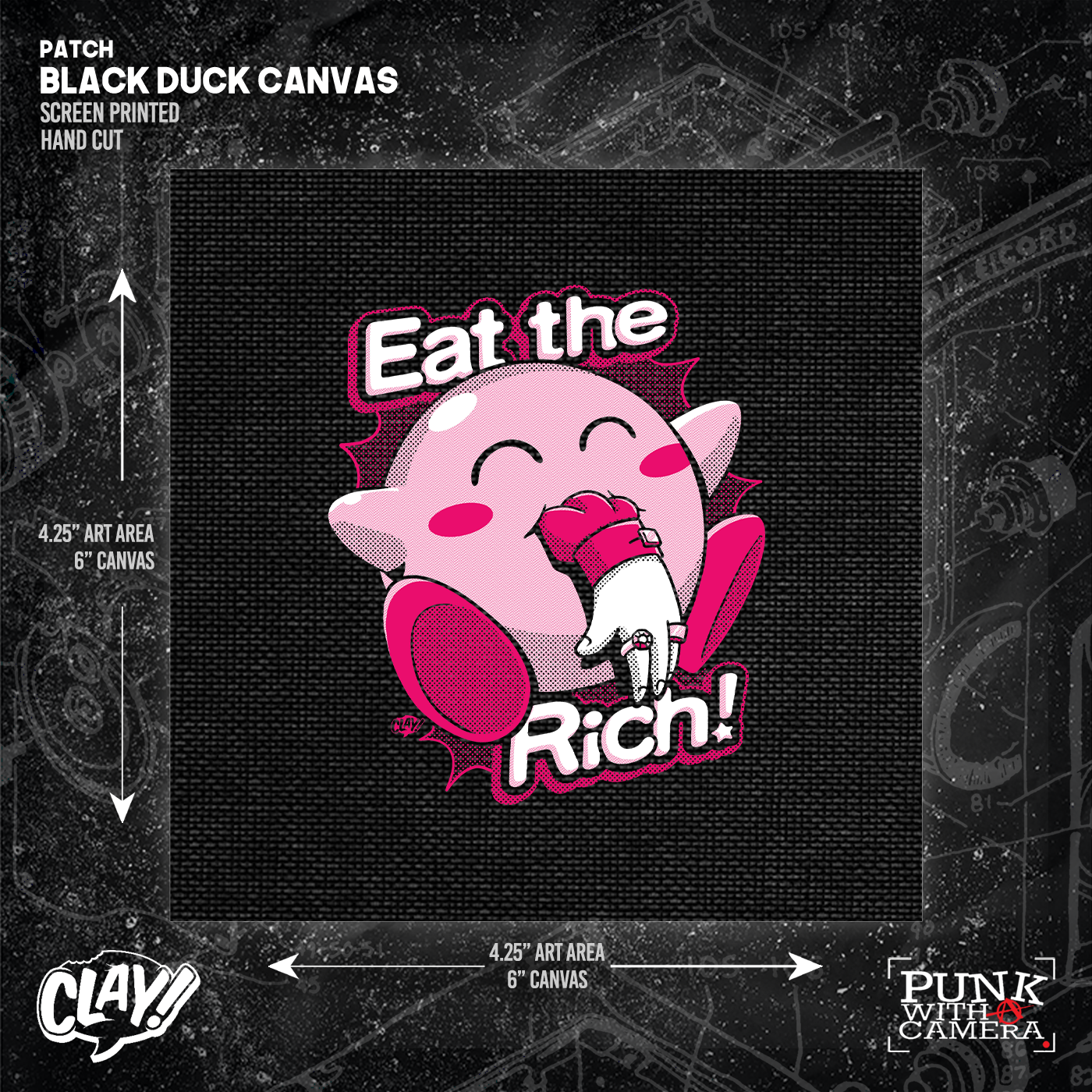 Eat The Rich - Patch (6x6)