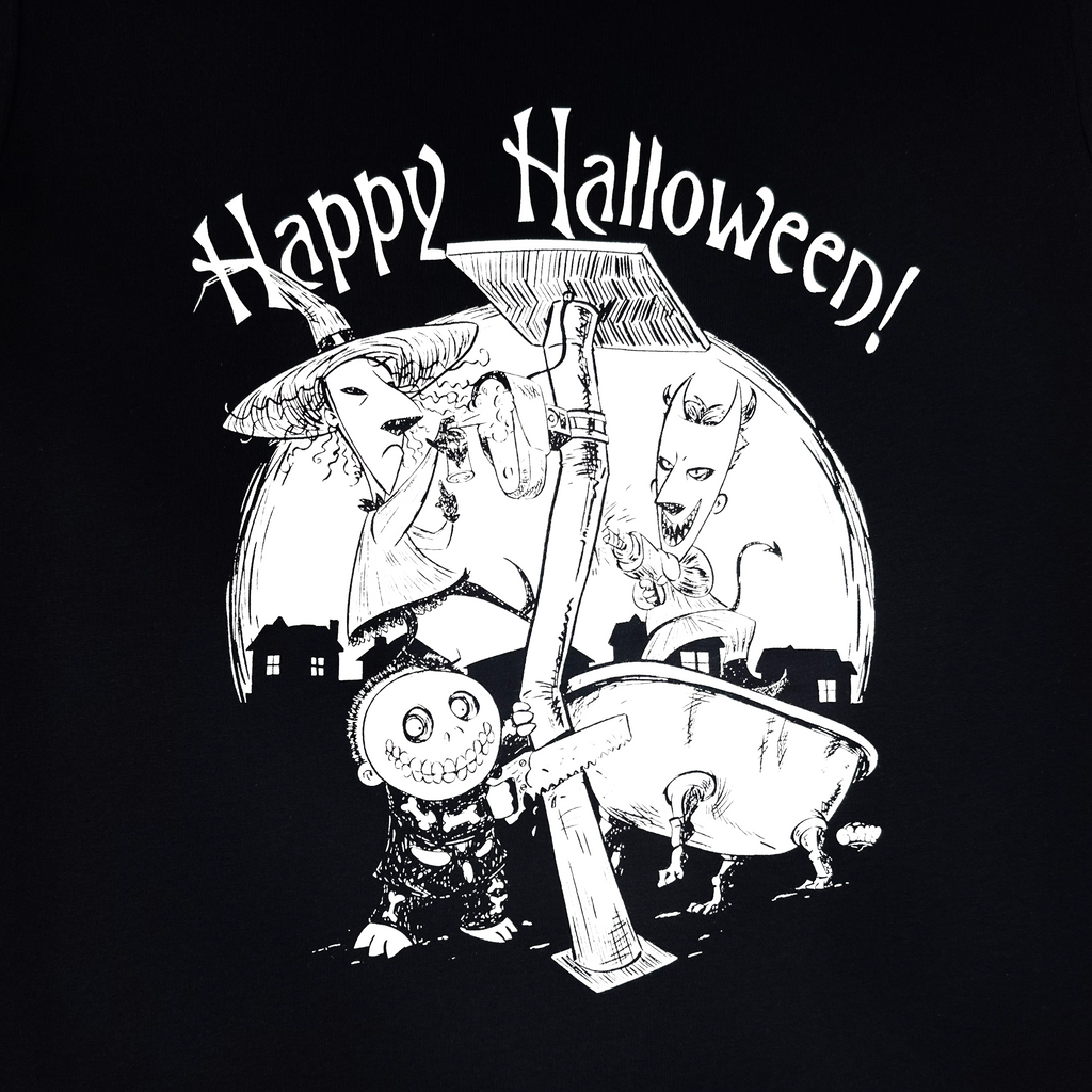 Lock, Shock, & Barrel - Happy Halloween - Clay Graham