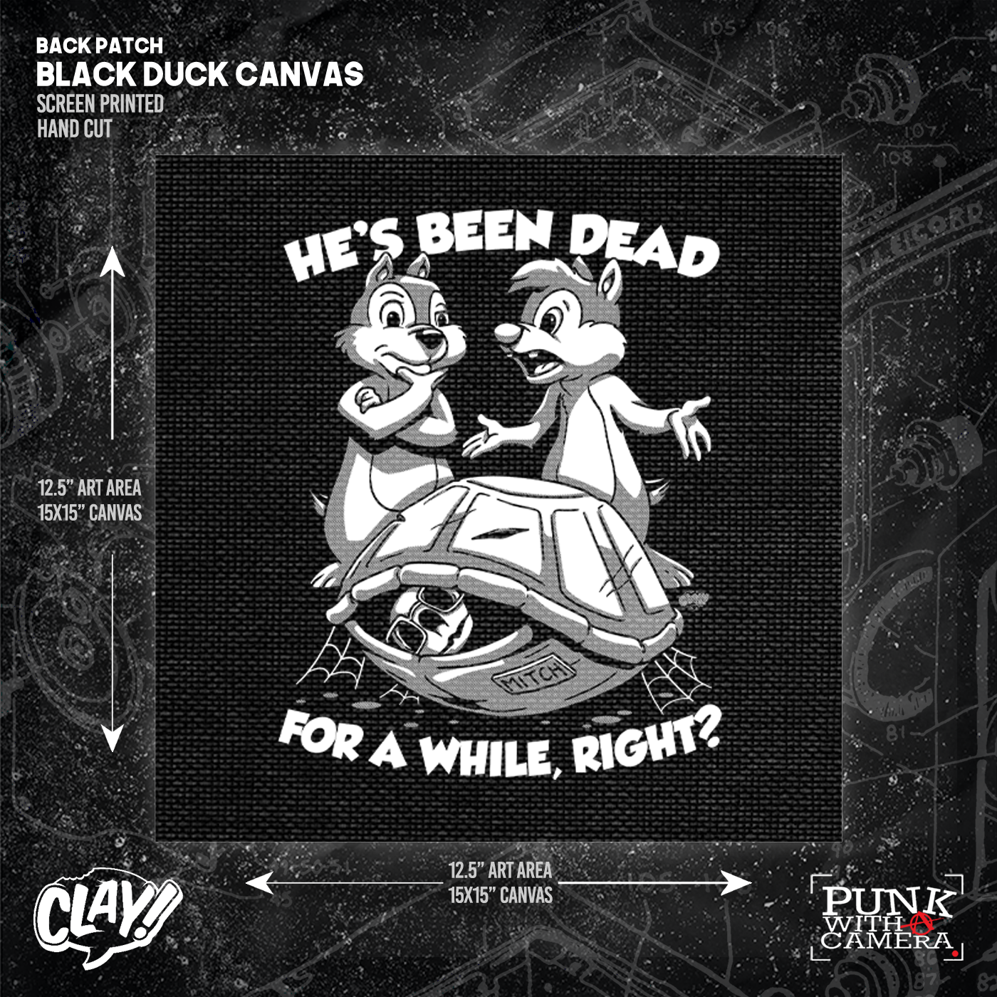 He's Been Dead For A While, Right? - Mitch - Backpatch