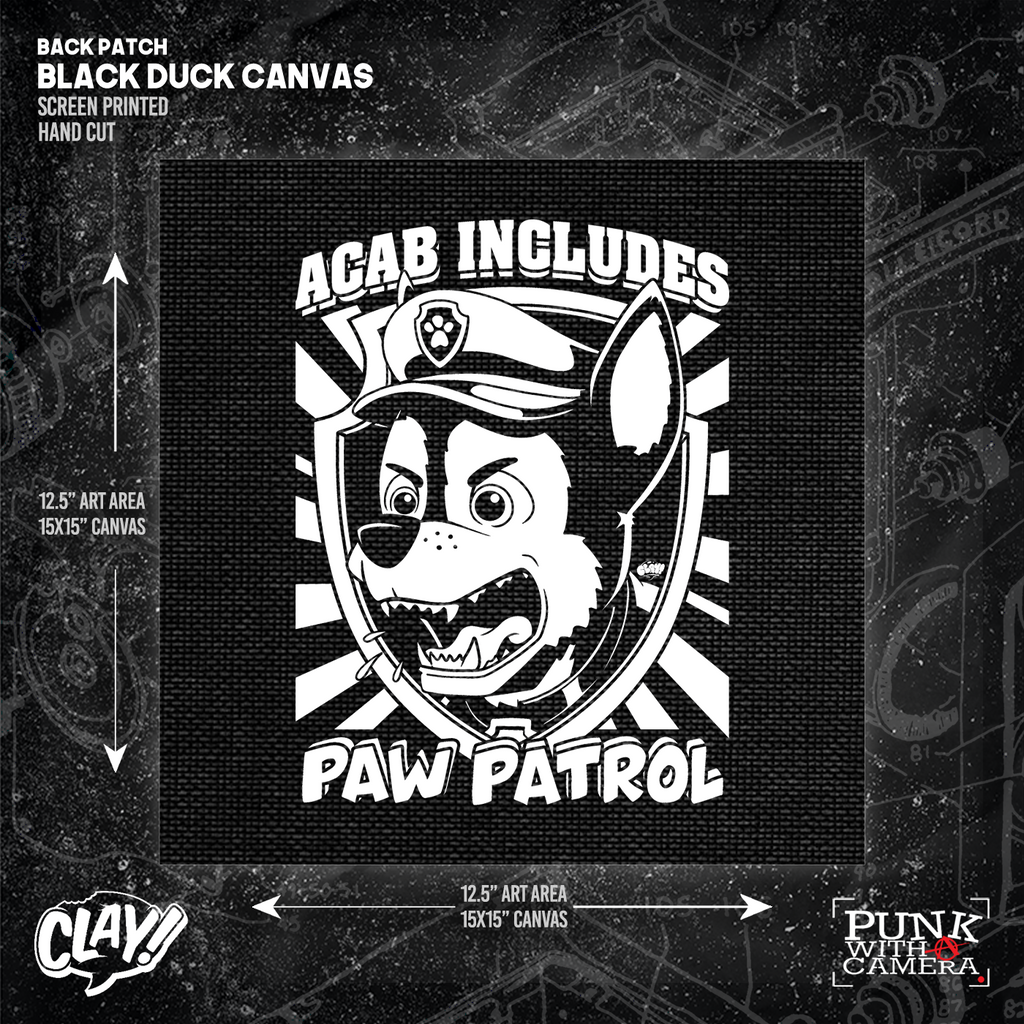 ACAB Includes Paw Patrol - Backpatch