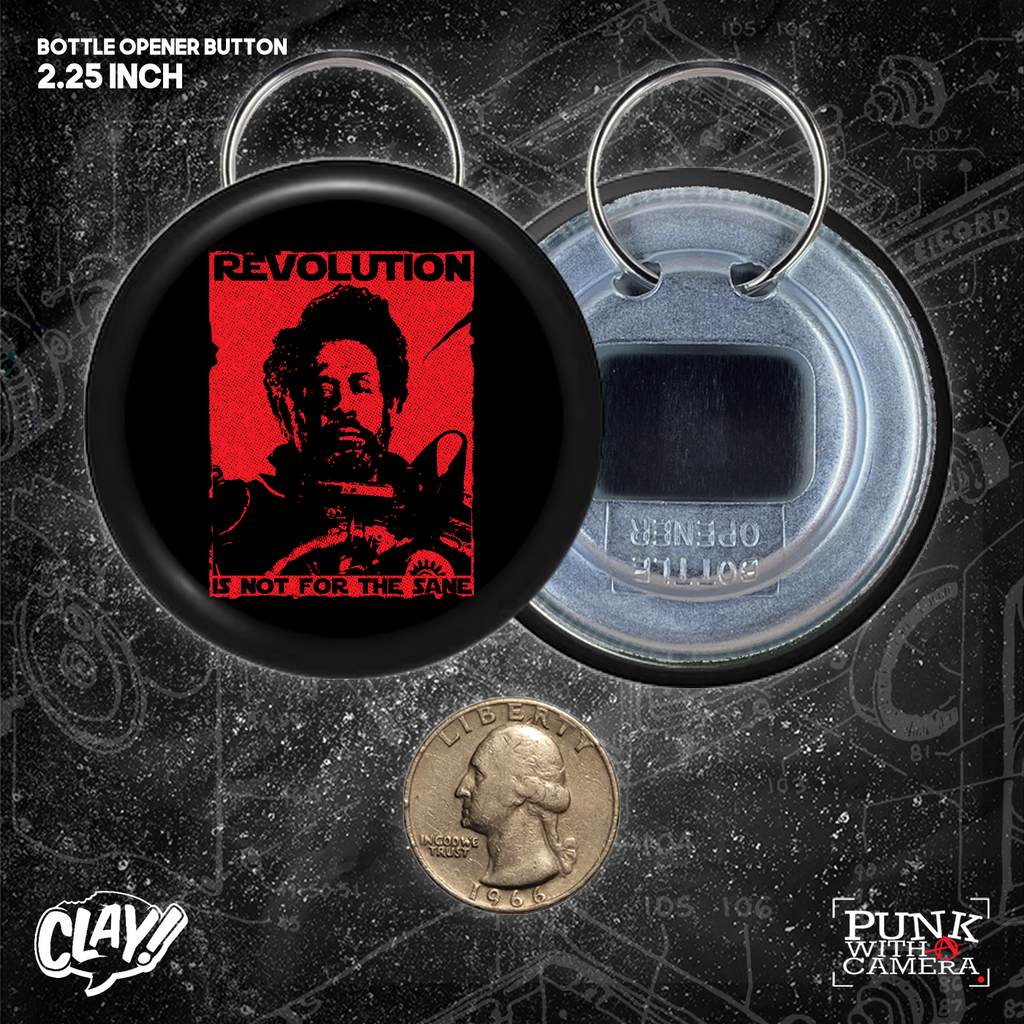 Revolution Is Not For The Sane - Buttons (1.5 & 2.25 Inch)