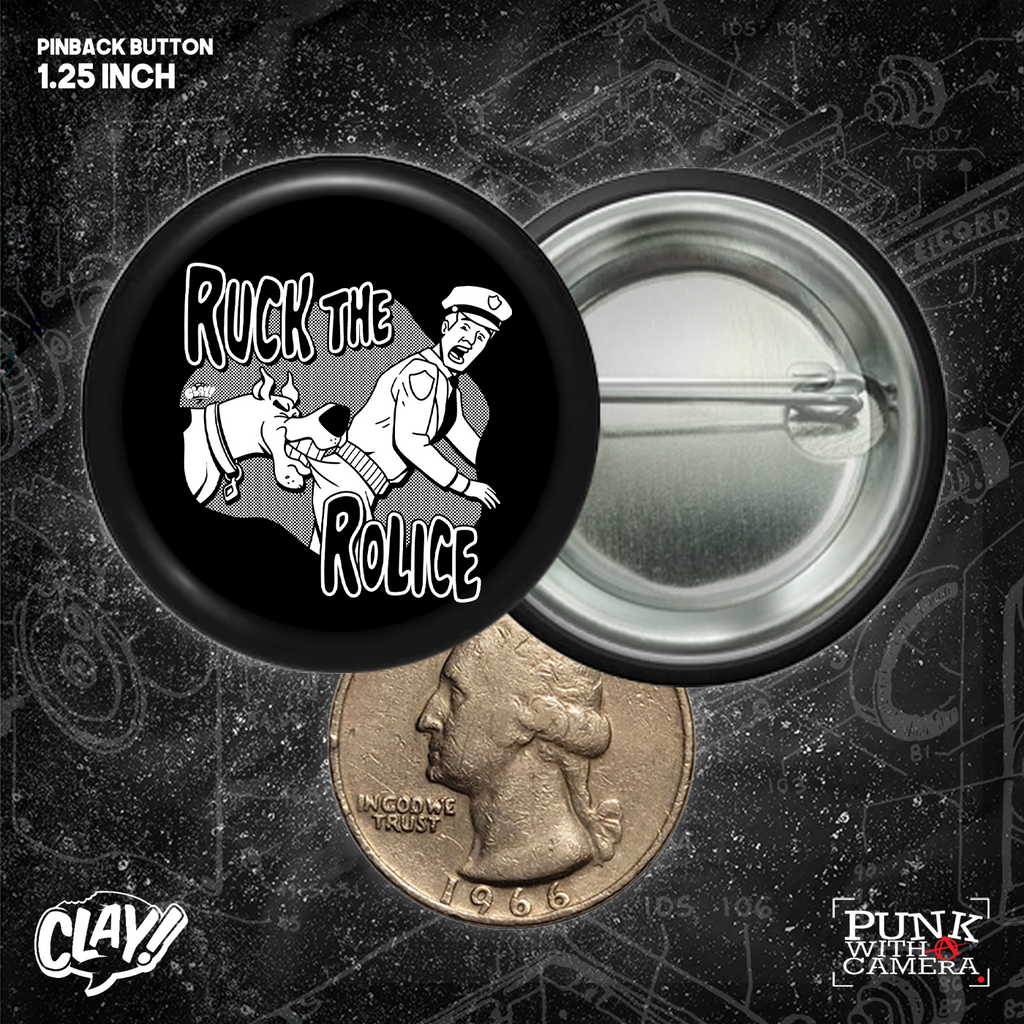 Ruck The Rolice - Buttons (1, 1.25, 1.5, & 2.25 Inch)