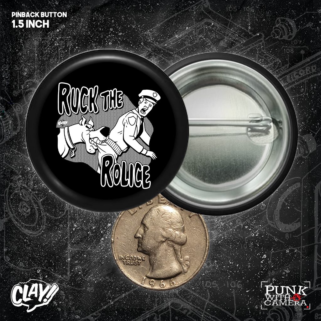 Ruck The Rolice - Buttons (1, 1.25, 1.5, & 2.25 Inch)