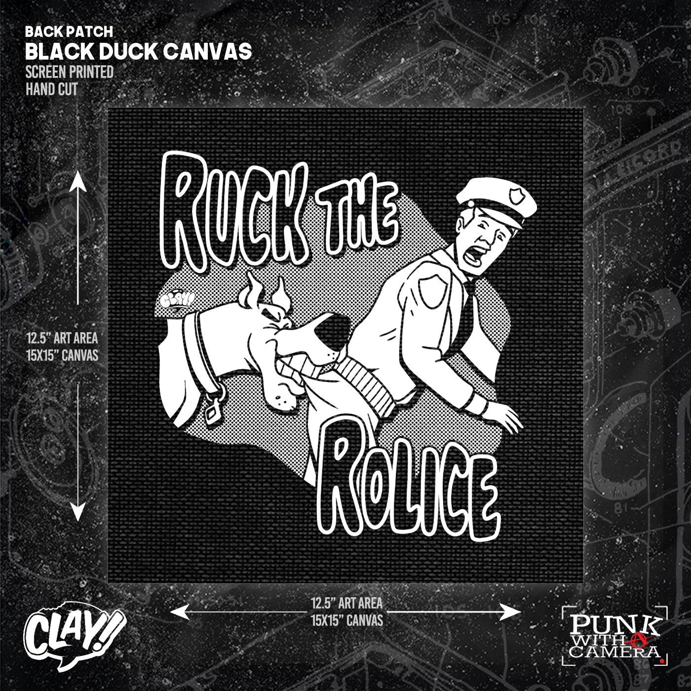Ruck the Rolice - Backpatch