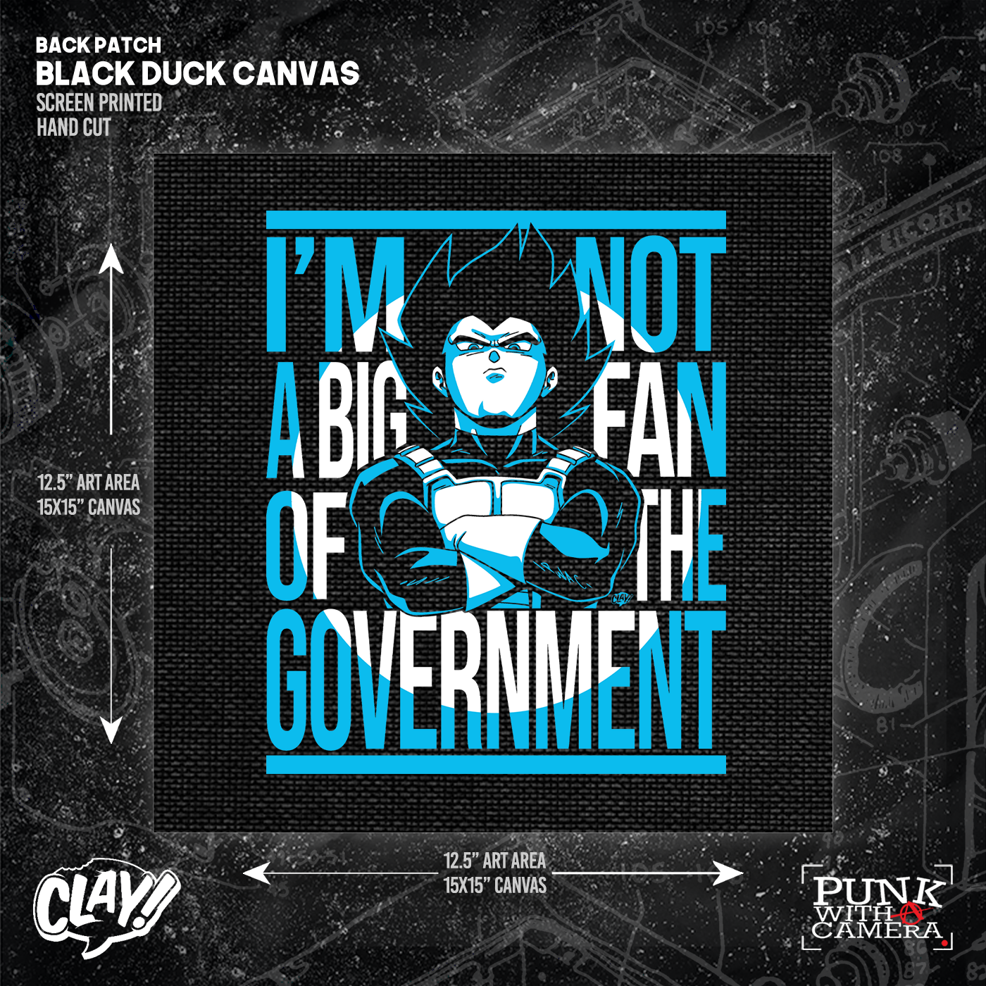 I Am Not A Big Fan Of The Government - Backpatch
