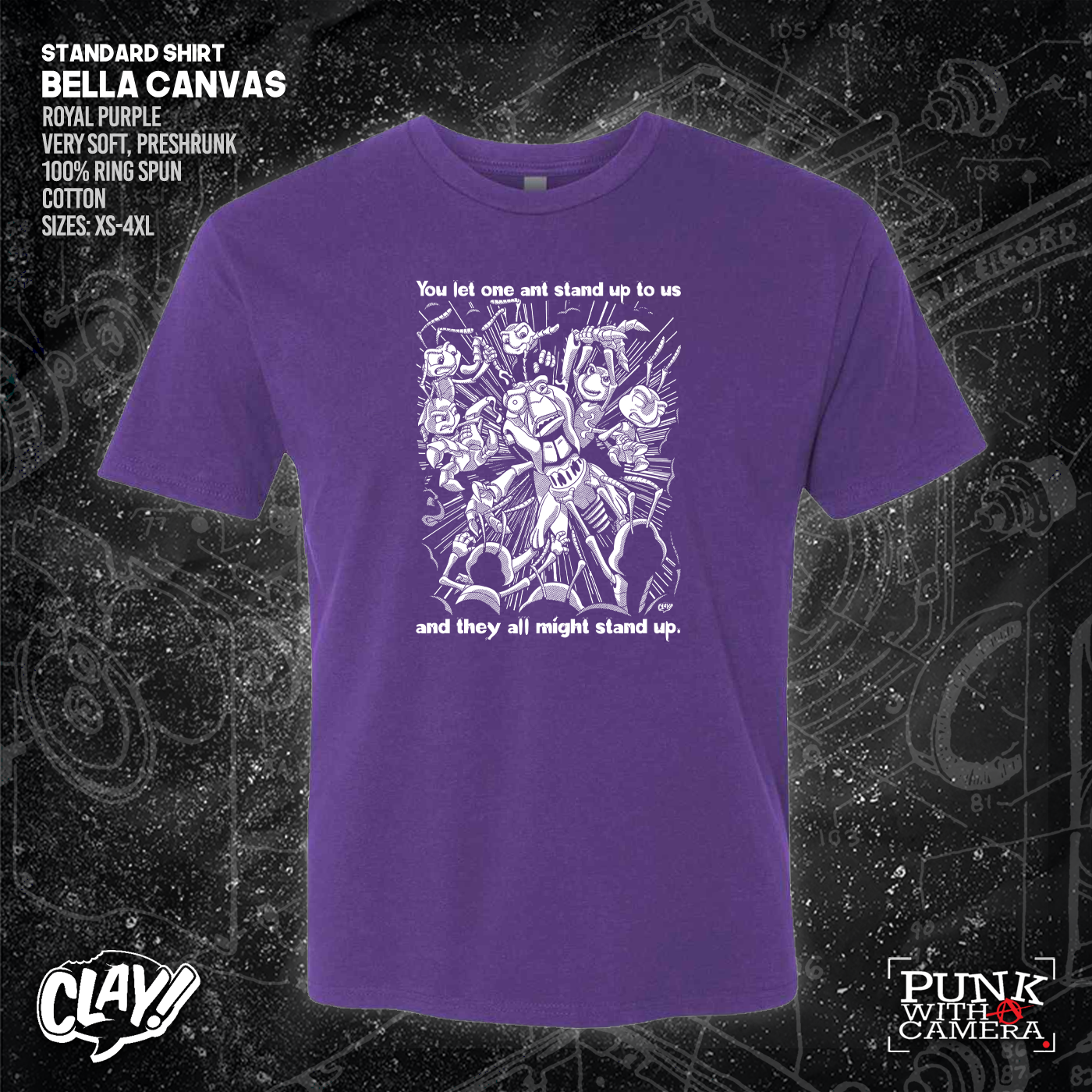 You Let One Ant Stand Up To Us And They All Might Stand Up - Clay Graham