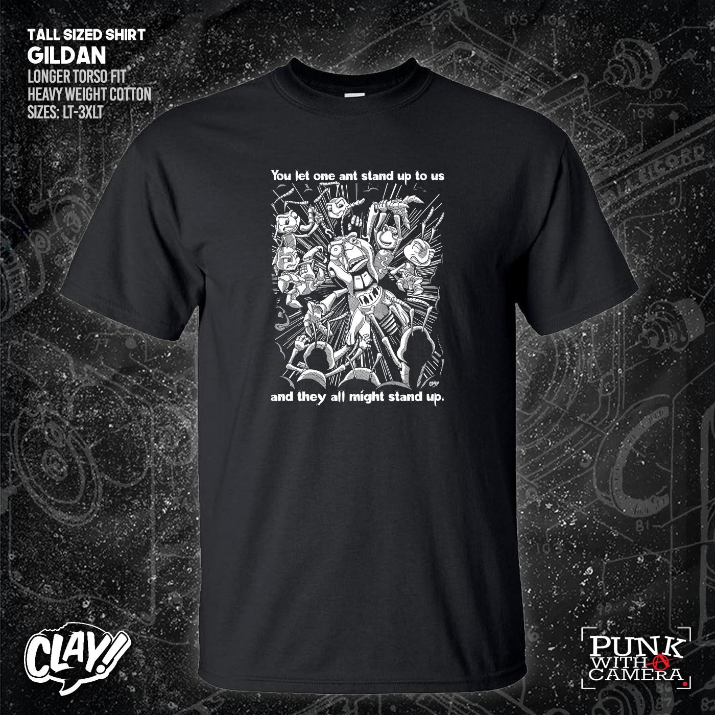 You Let One Ant Stand Up To Us And They All Might Stand Up - Clay Graham