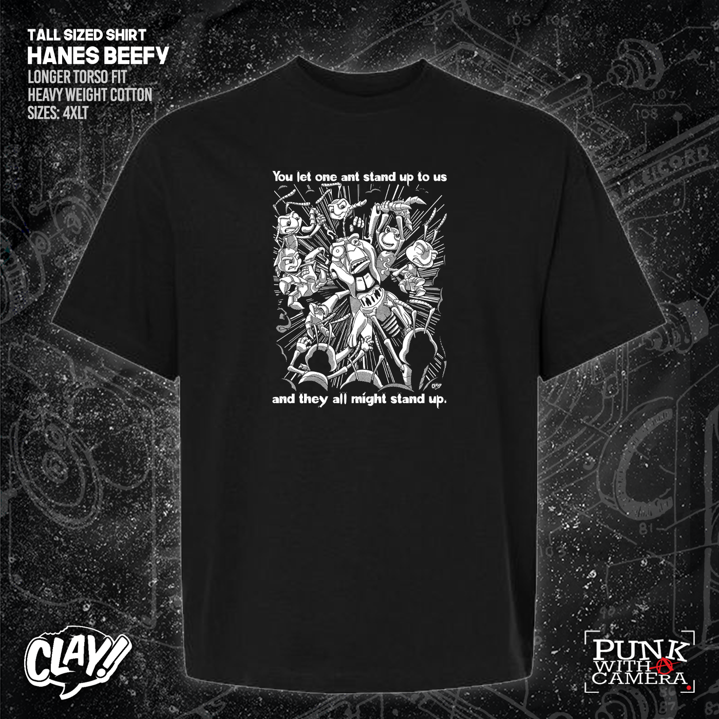 You Let One Ant Stand Up To Us And They All Might Stand Up - Clay Graham