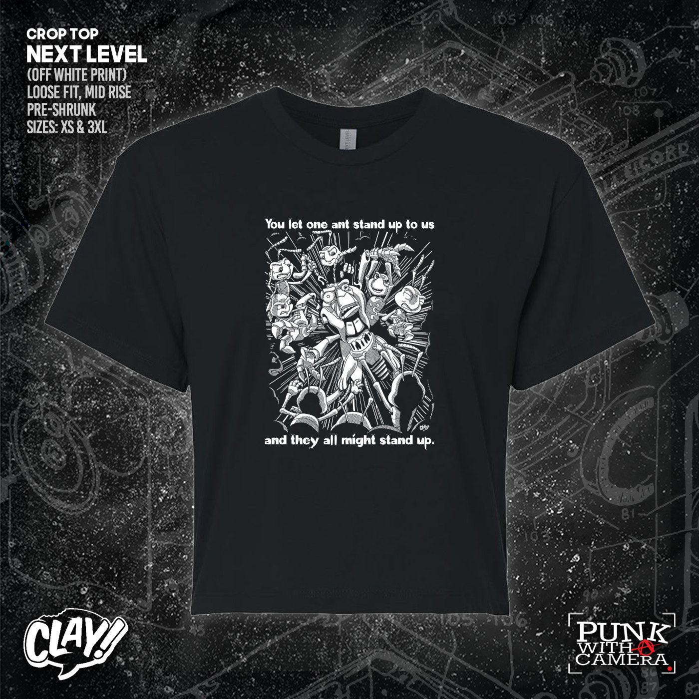 You Let One Ant Stand Up To Us And They All Might Stand Up - Clay Graham