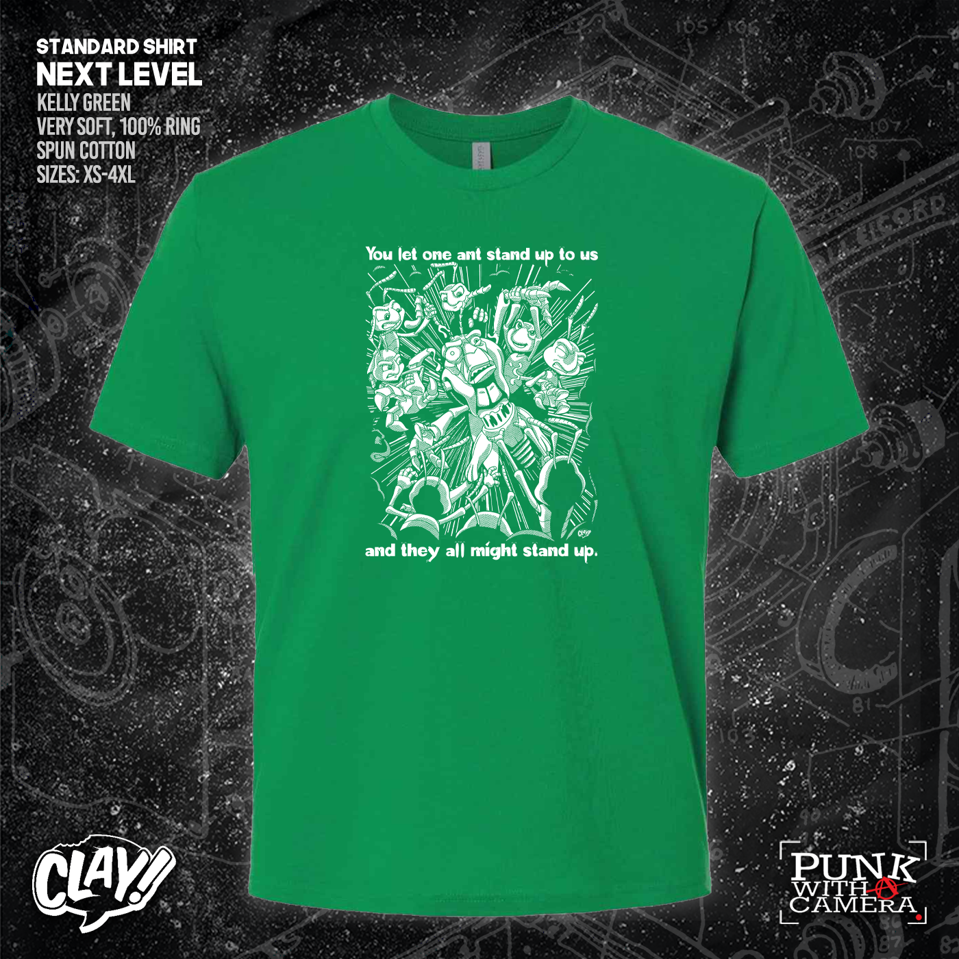 You Let One Ant Stand Up To Us And They All Might Stand Up - Clay Graham