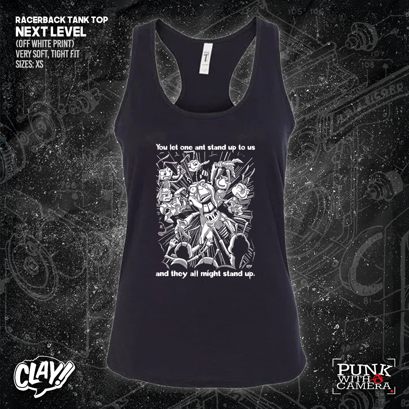 You Let One Ant Stand Up To Us And They All Might Stand Up - Clay Graham