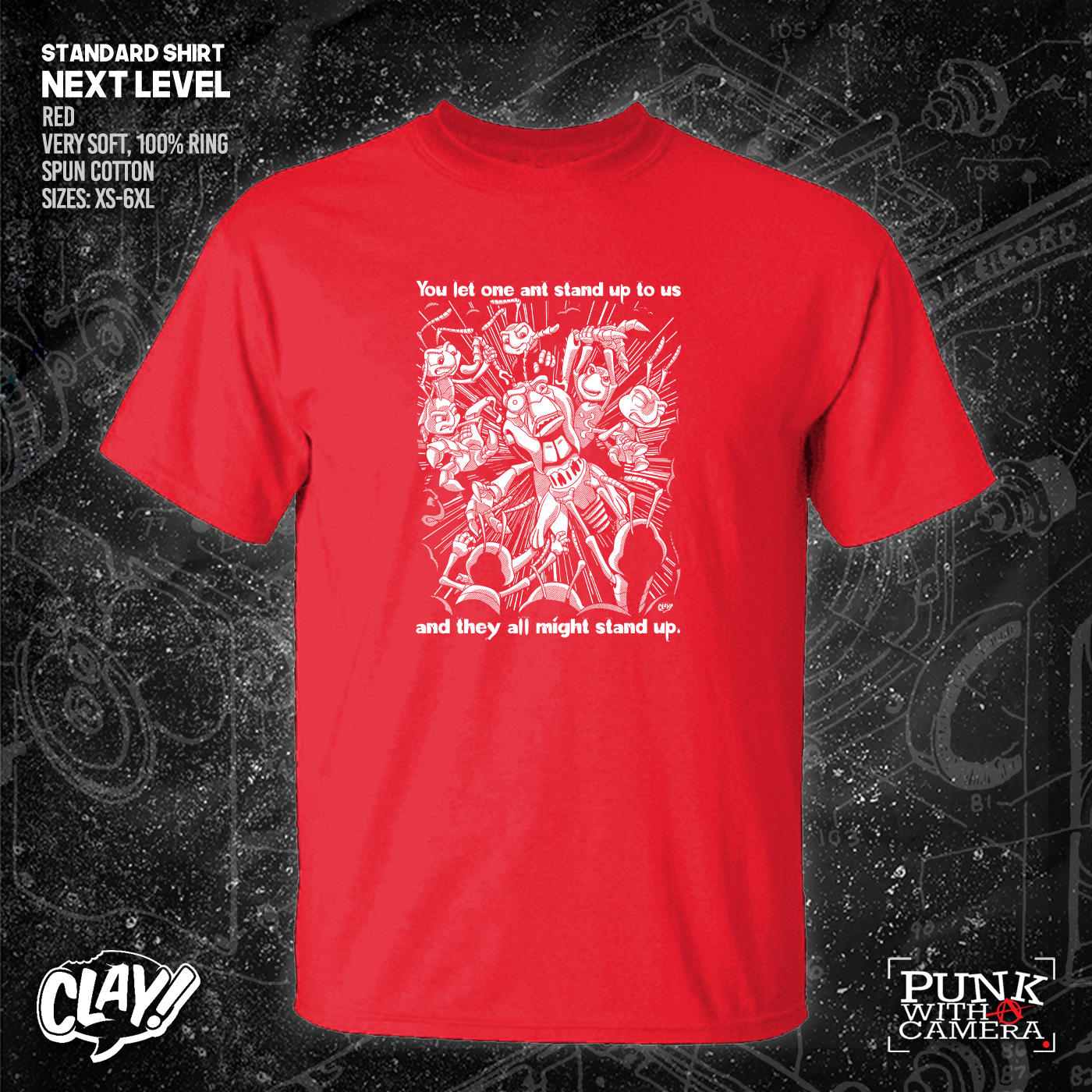 You Let One Ant Stand Up To Us And They All Might Stand Up - Clay Graham