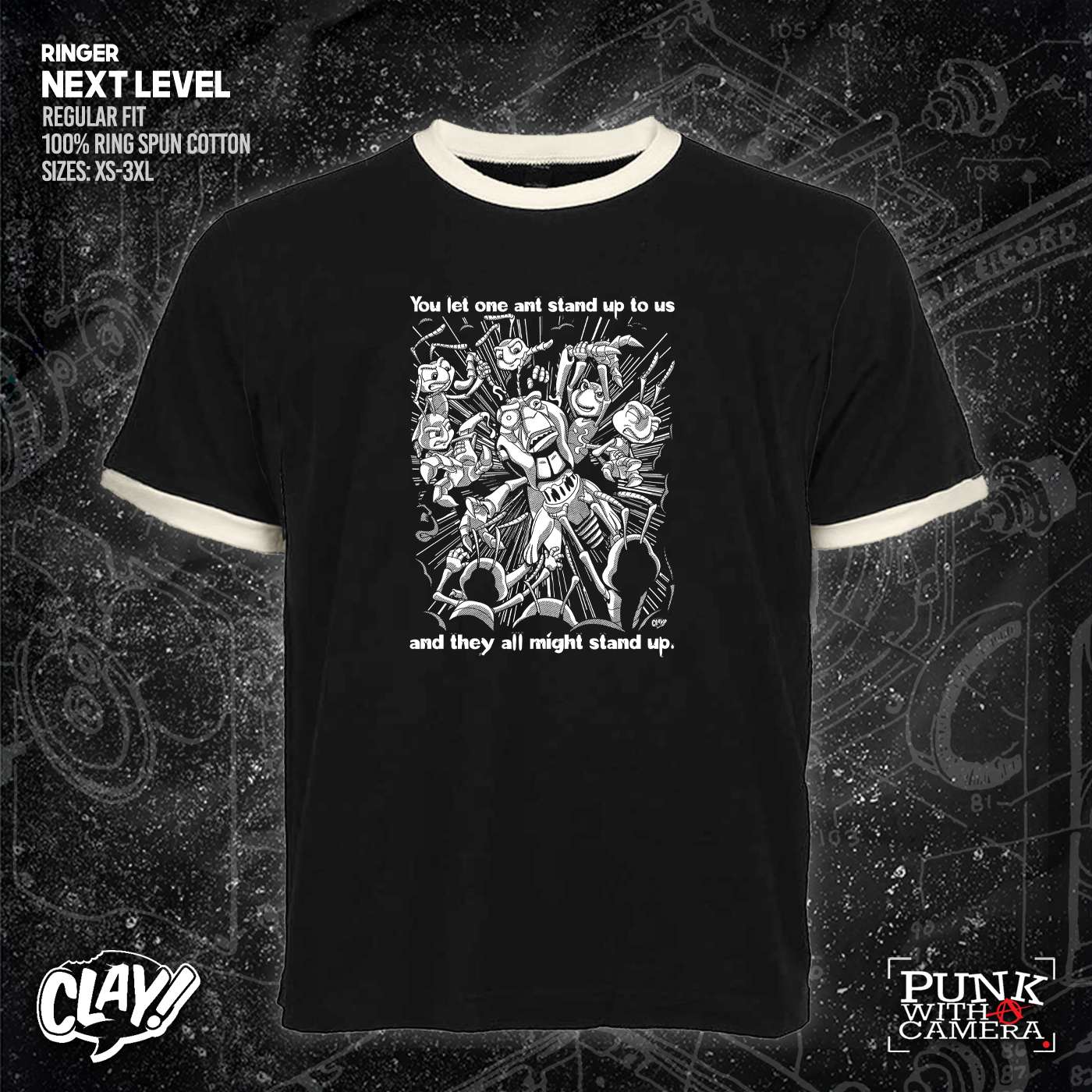 You Let One Ant Stand Up To Us And They All Might Stand Up - Clay Graham