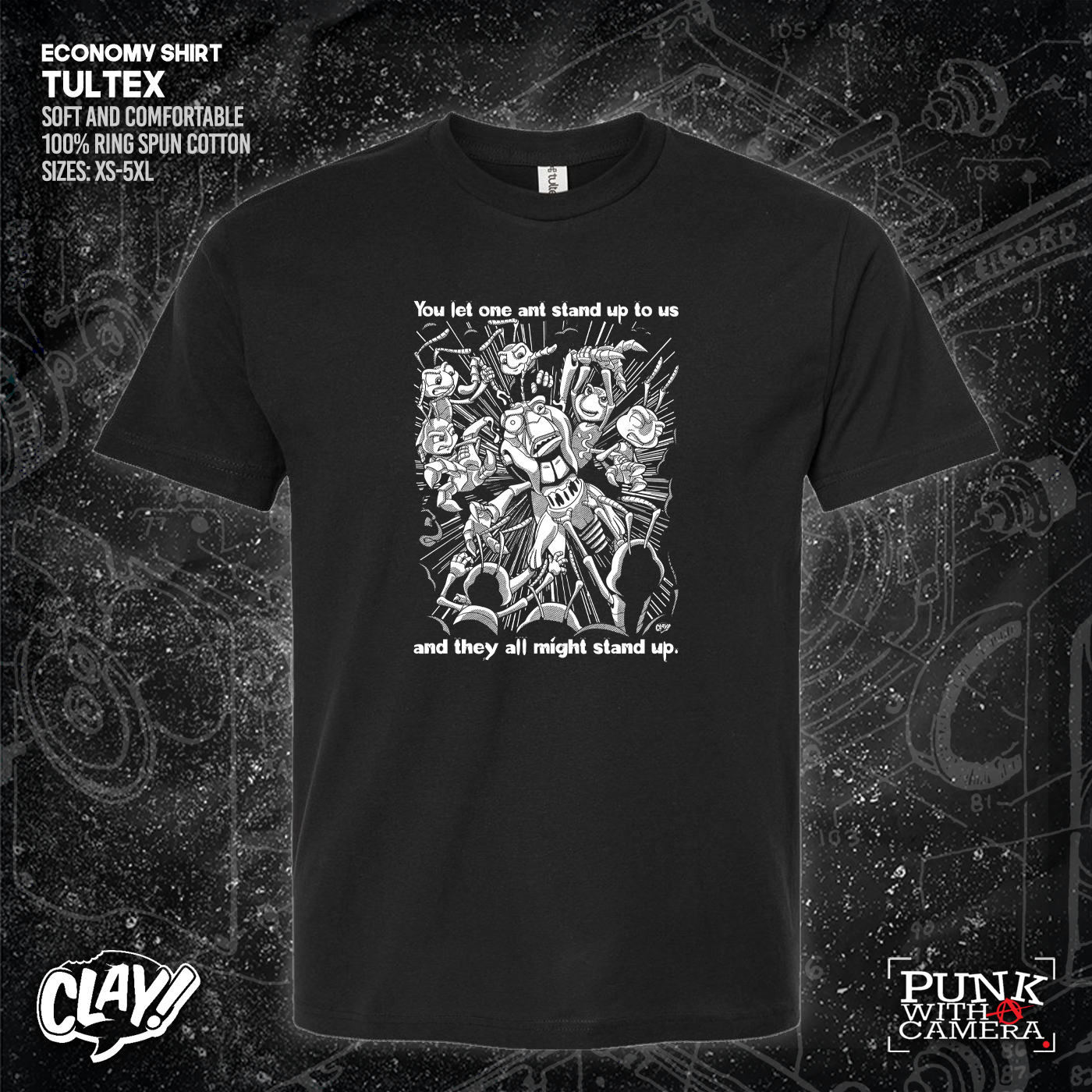 You Let One Ant Stand Up To Us And They All Might Stand Up - Clay Graham