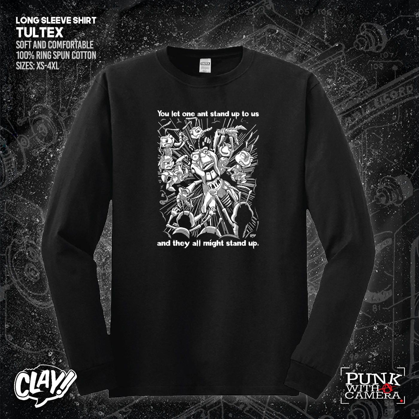 You Let One Ant Stand Up To Us And They All Might Stand Up - Clay Graham