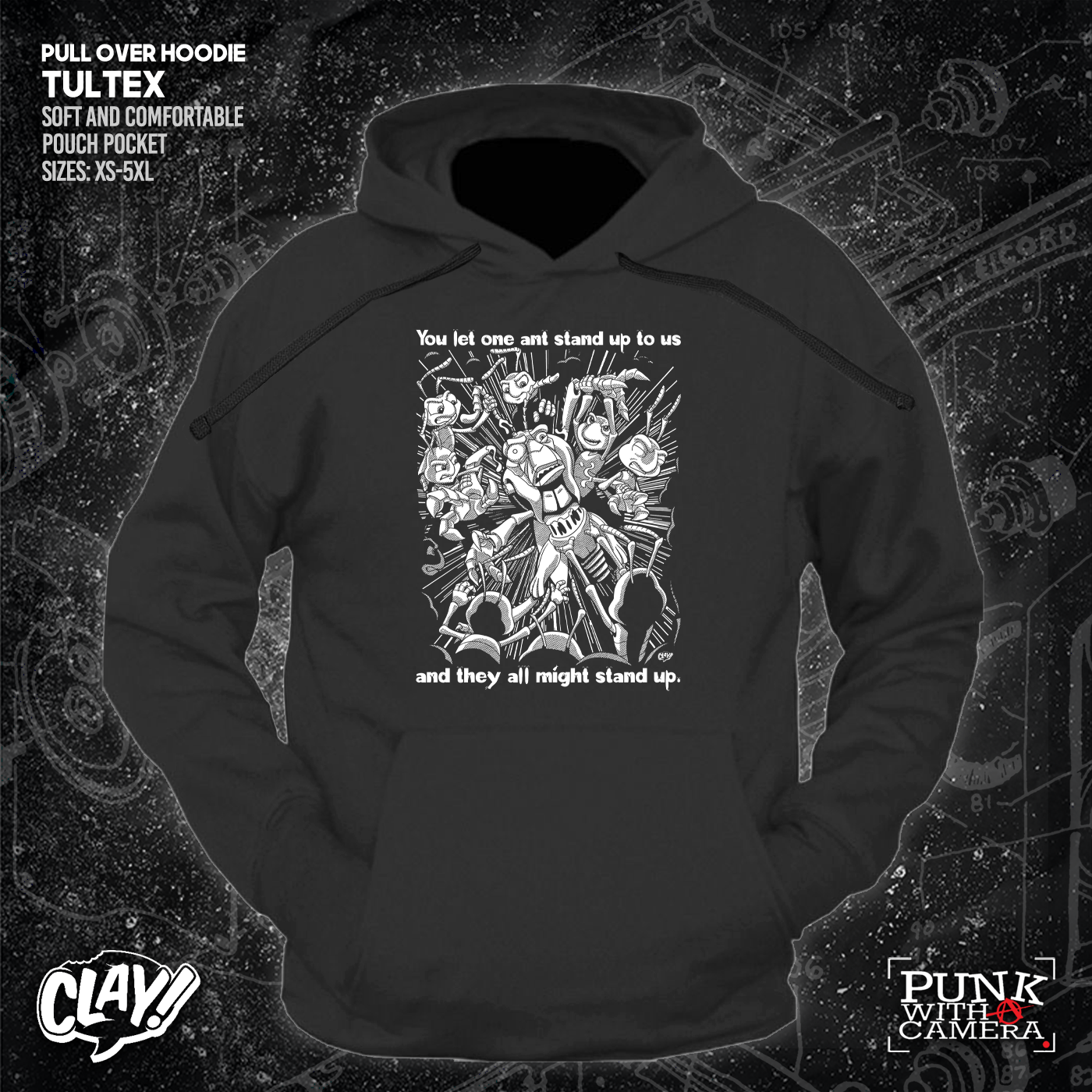 You Let One Ant Stand Up To Us And They All Might Stand Up - Clay Graham