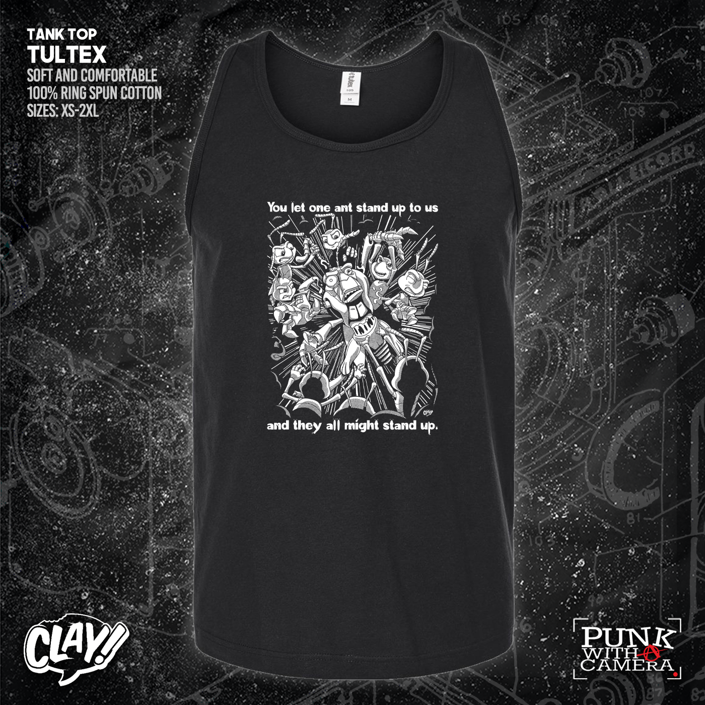 You Let One Ant Stand Up To Us And They All Might Stand Up - Clay Graham