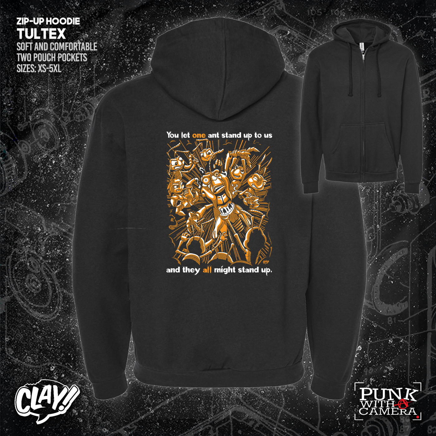 You Let One Ant Stand Up To Us And They All Might Stand Up - Clay Graham