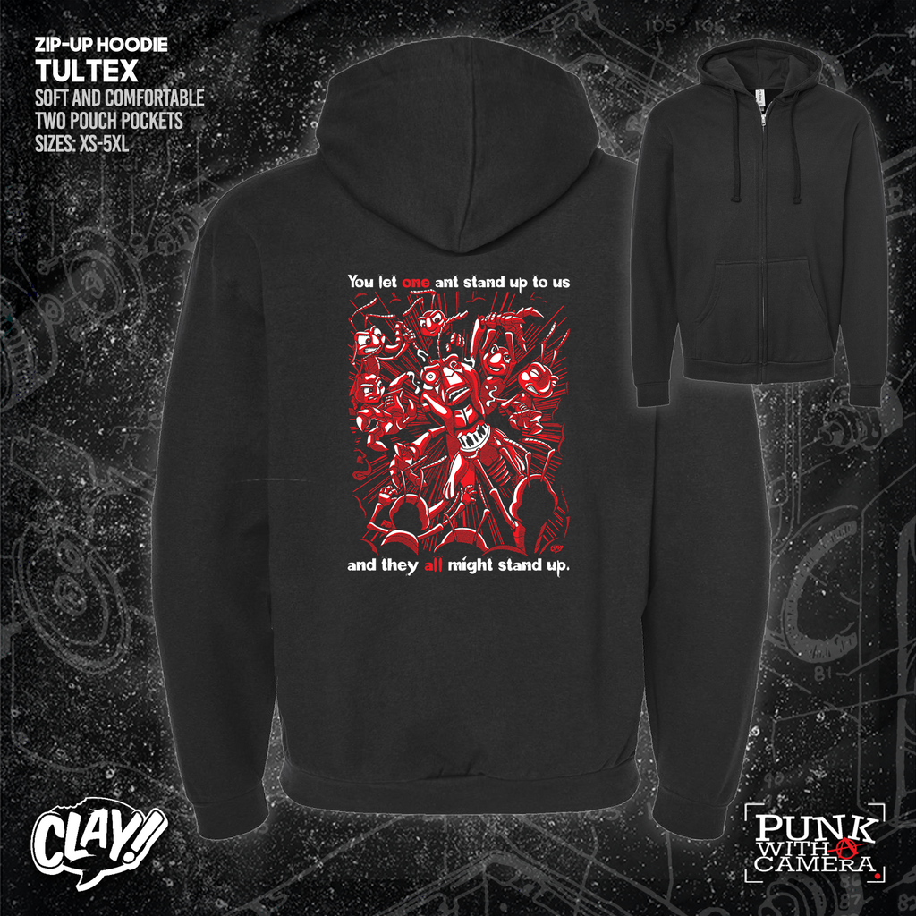 You Let One Ant Stand Up To Us And They All Might Stand Up - Clay Graham