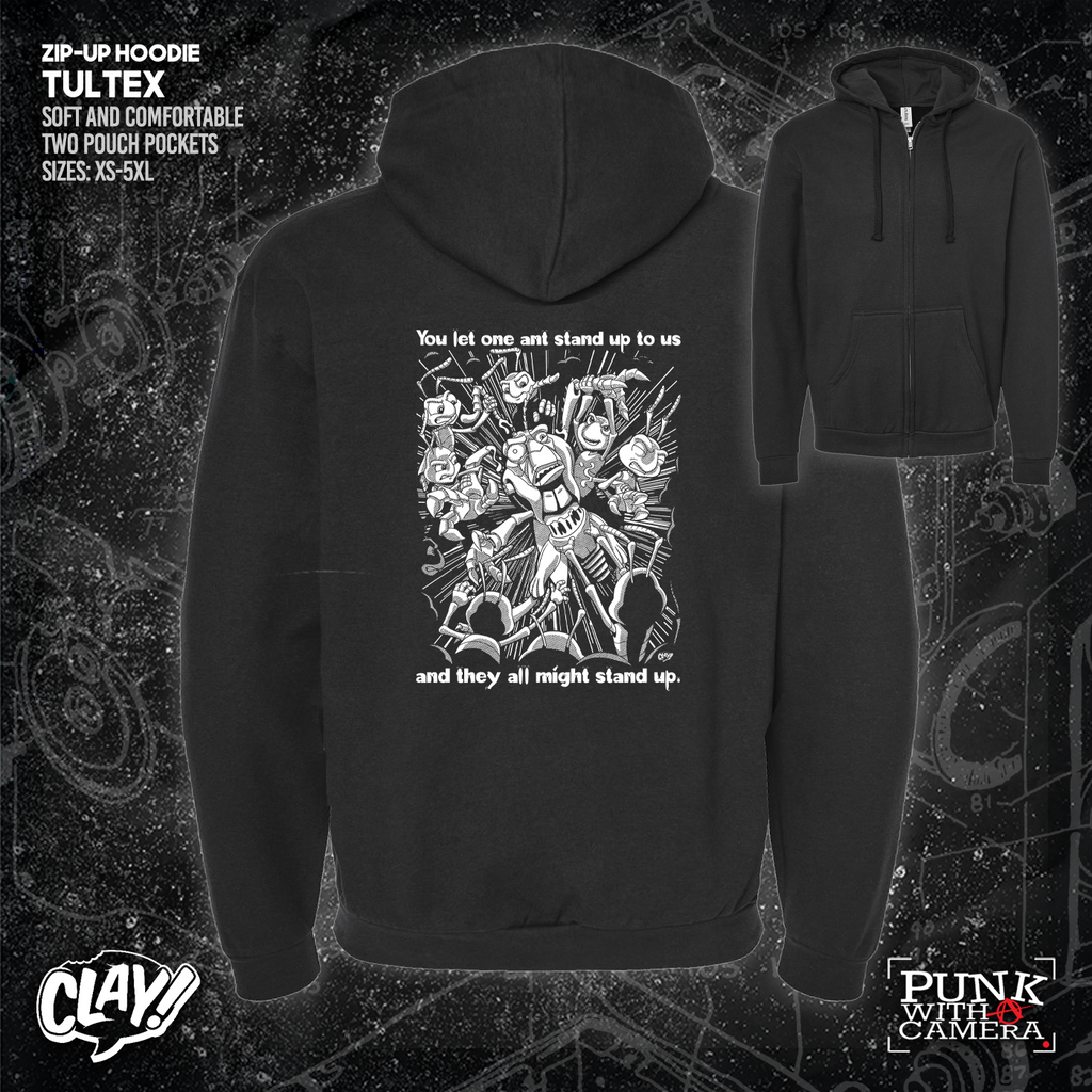 You Let One Ant Stand Up To Us And They All Might Stand Up - Clay Graham