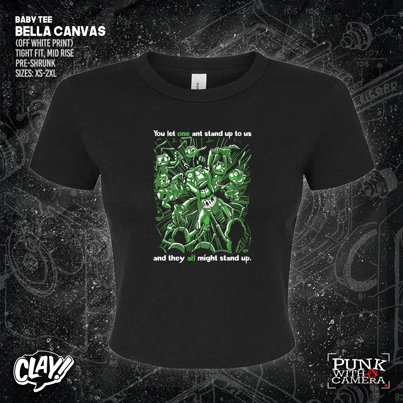 You Let One Ant Stand Up To Us And They All Might Stand Up - Clay Graham