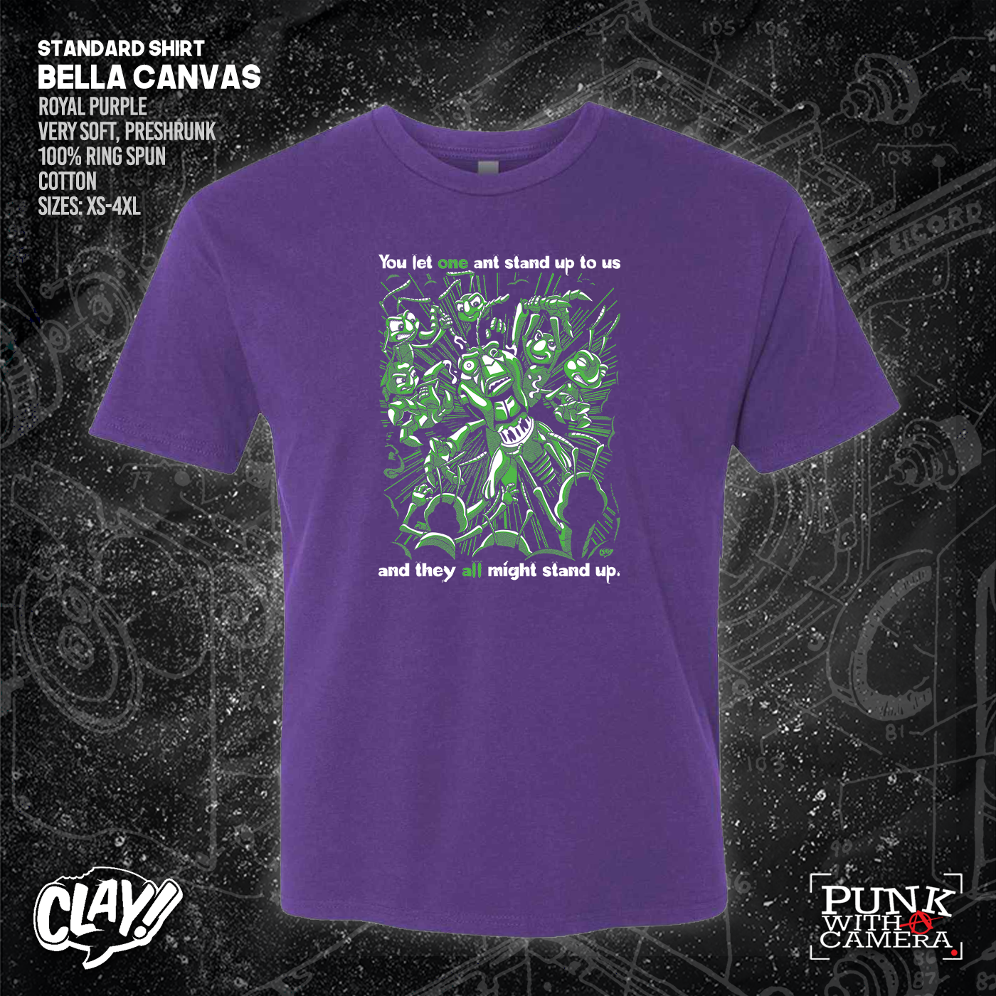 You Let One Ant Stand Up To Us And They All Might Stand Up - Clay Graham