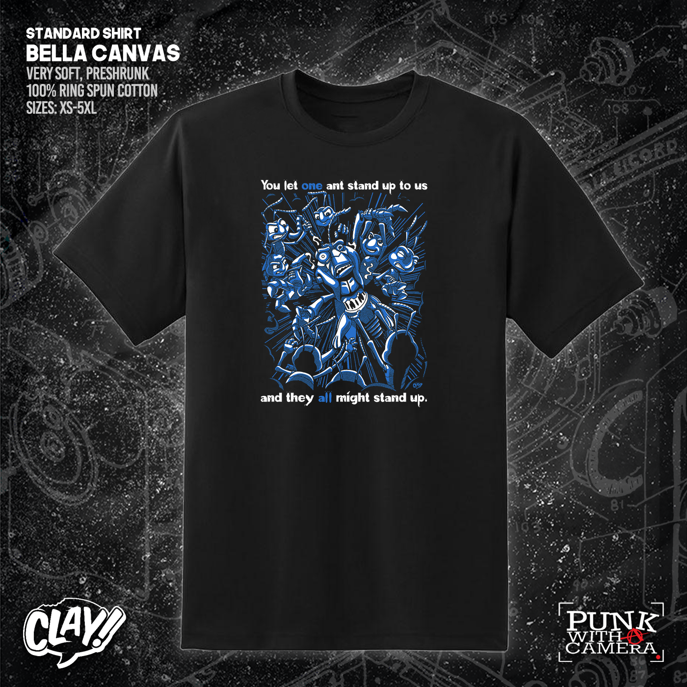 You Let One Ant Stand Up To Us And They All Might Stand Up - Clay Graham