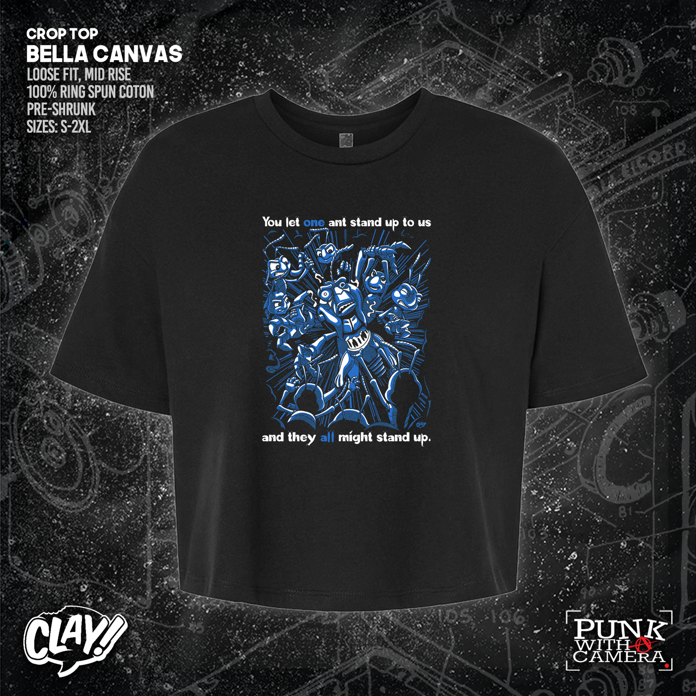 You Let One Ant Stand Up To Us And They All Might Stand Up - Clay Graham