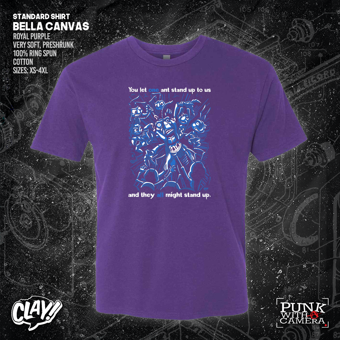 You Let One Ant Stand Up To Us And They All Might Stand Up - Clay Graham