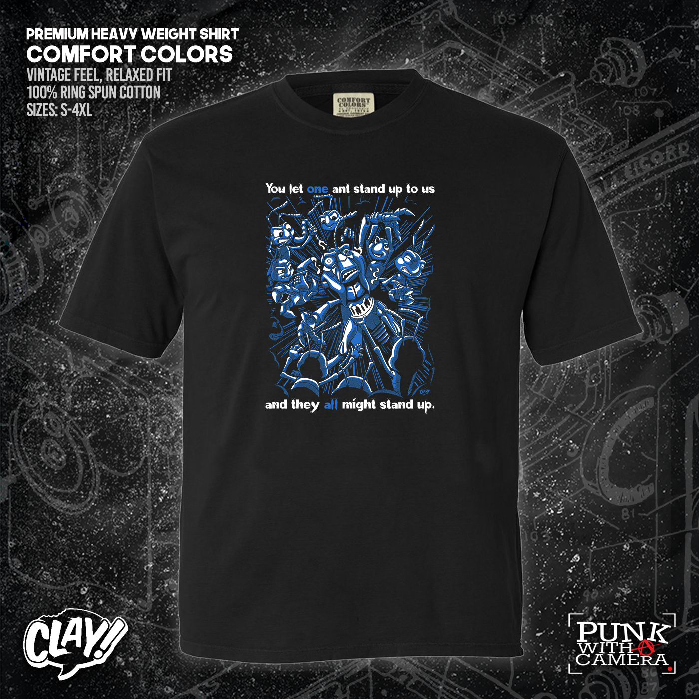 You Let One Ant Stand Up To Us And They All Might Stand Up - Clay Graham