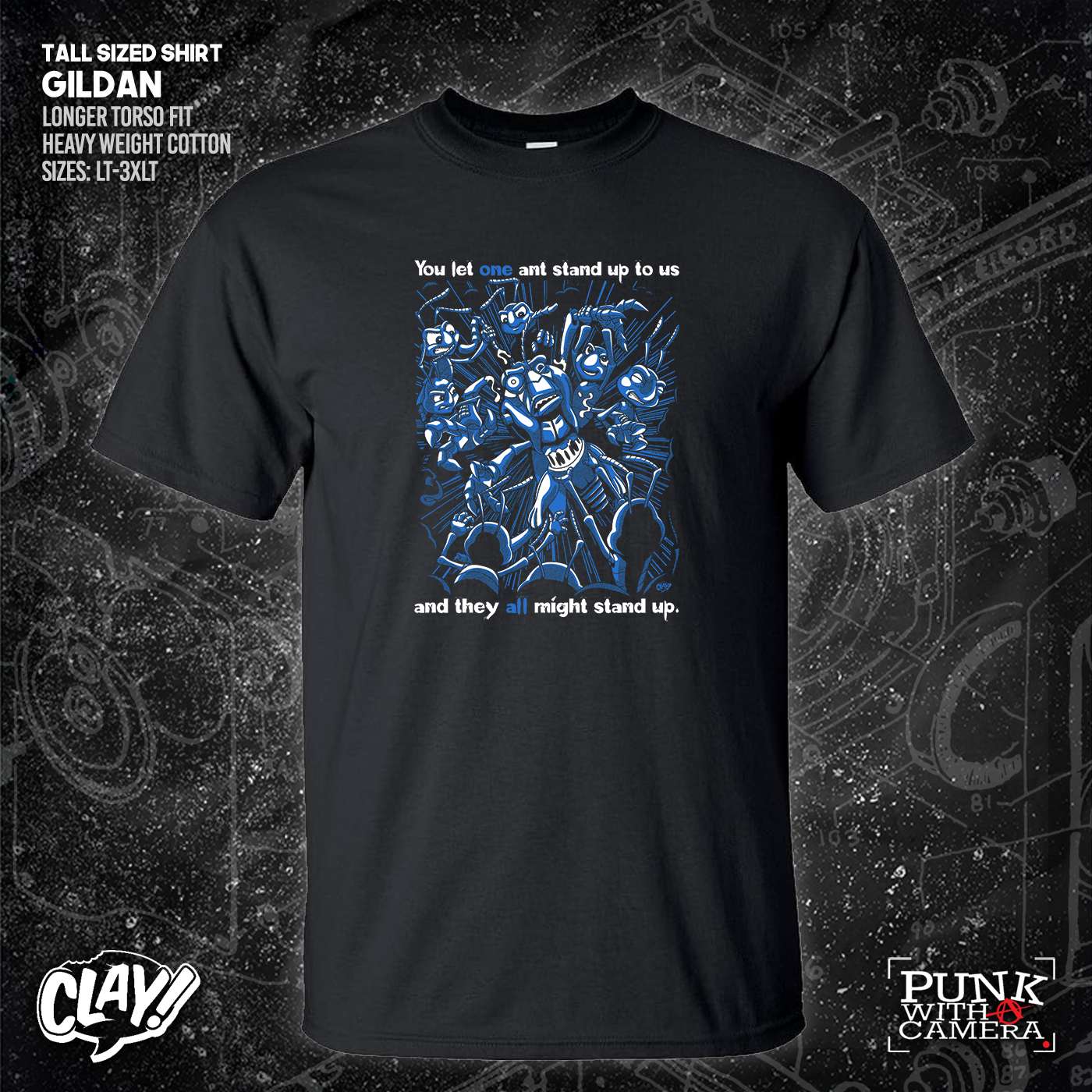 You Let One Ant Stand Up To Us And They All Might Stand Up - Clay Graham