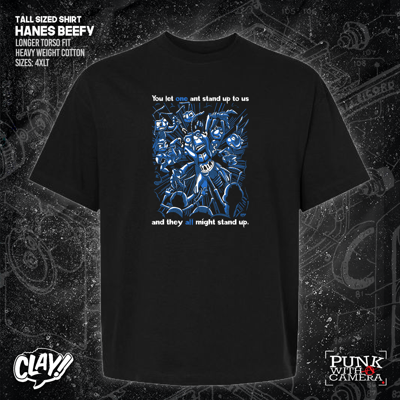 You Let One Ant Stand Up To Us And They All Might Stand Up - Clay Graham