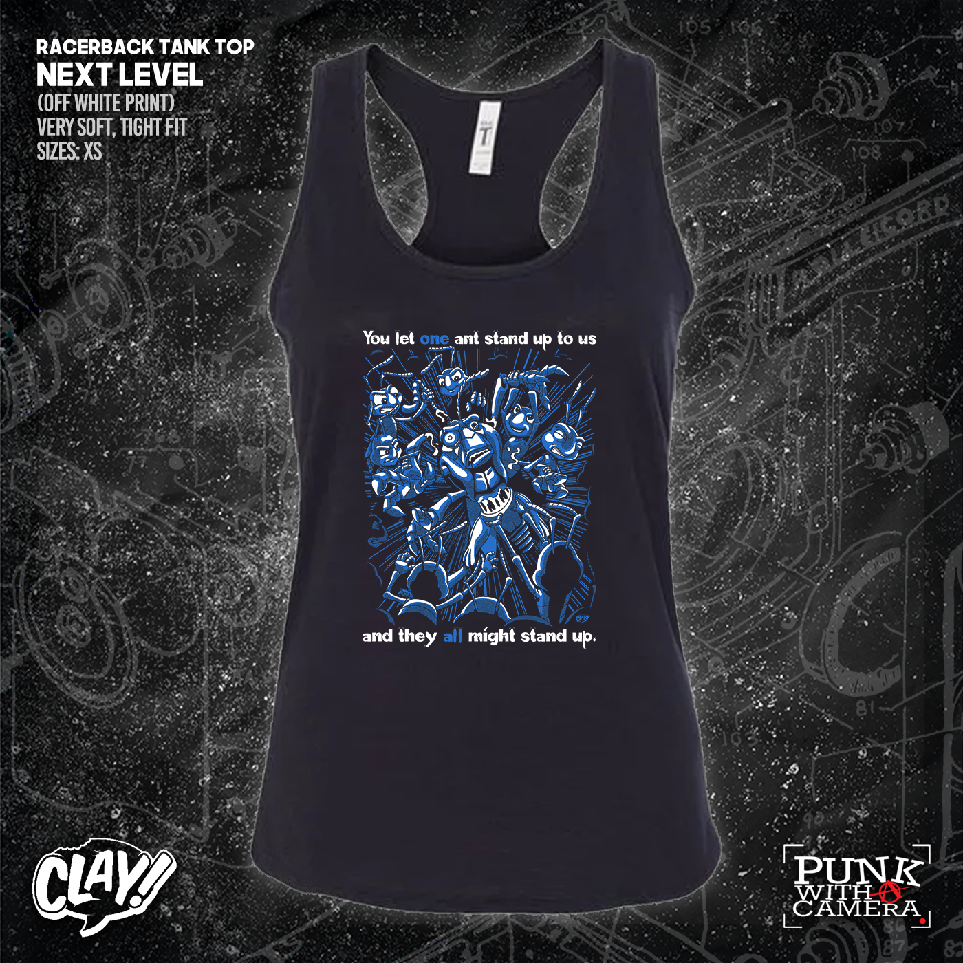 You Let One Ant Stand Up To Us And They All Might Stand Up - Clay Graham