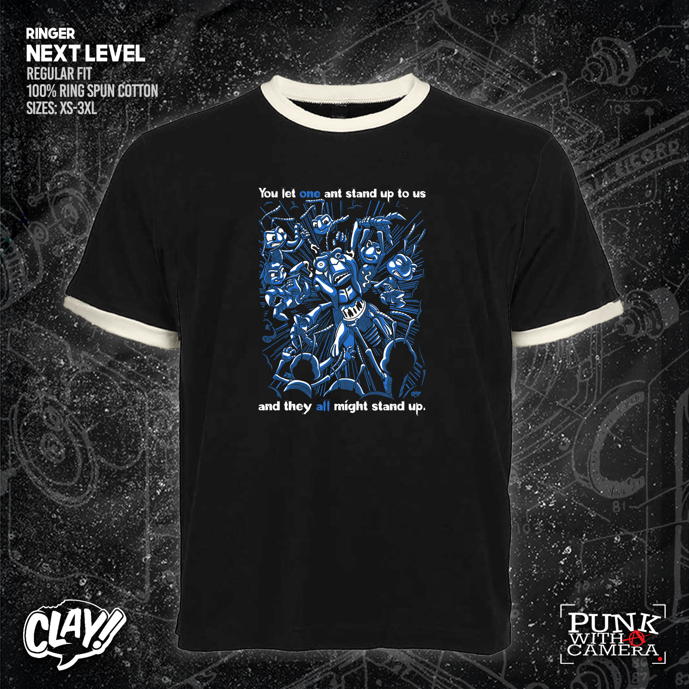 You Let One Ant Stand Up To Us And They All Might Stand Up - Clay Graham