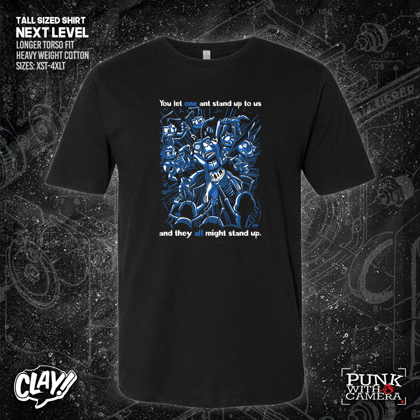 You Let One Ant Stand Up To Us And They All Might Stand Up - Clay Graham