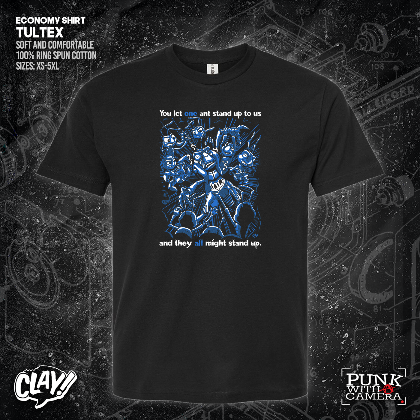 You Let One Ant Stand Up To Us And They All Might Stand Up - Clay Graham