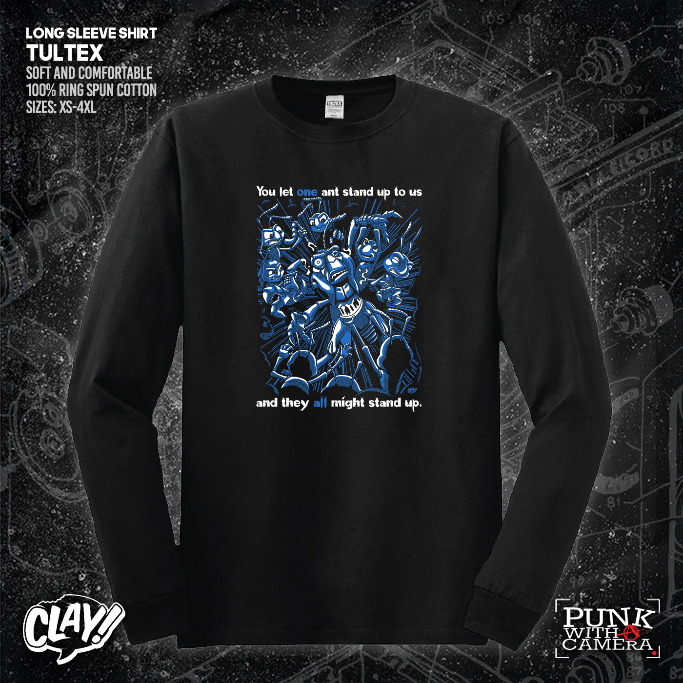 You Let One Ant Stand Up To Us And They All Might Stand Up - Clay Graham