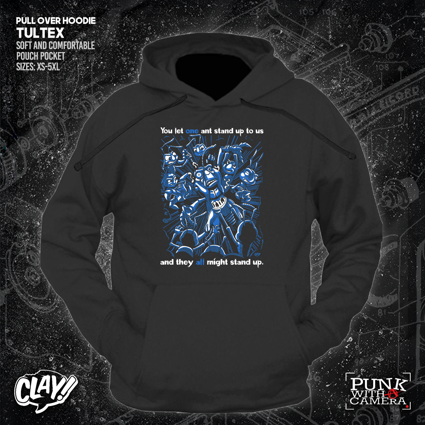 You Let One Ant Stand Up To Us And They All Might Stand Up - Clay Graham