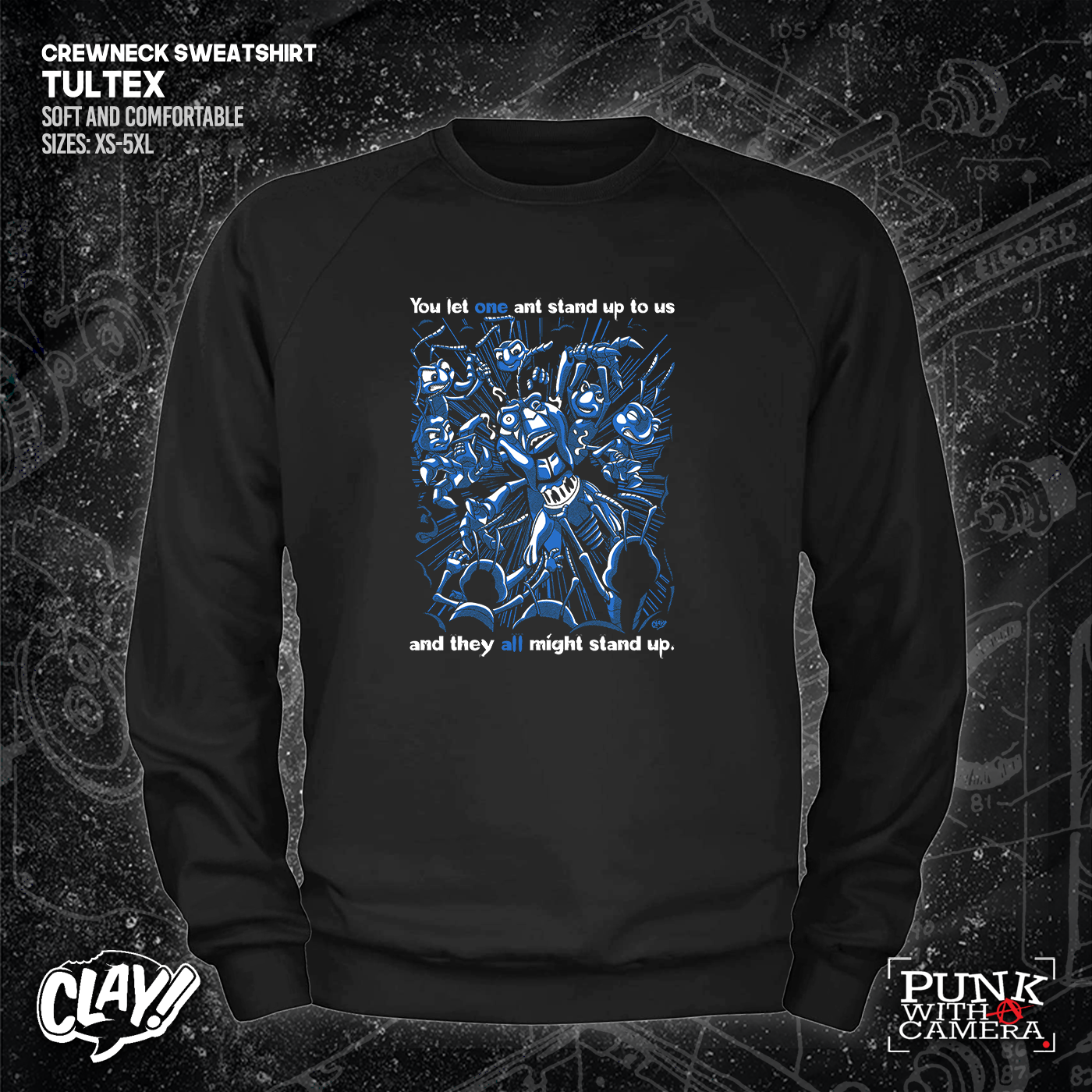 You Let One Ant Stand Up To Us And They All Might Stand Up - Clay Graham