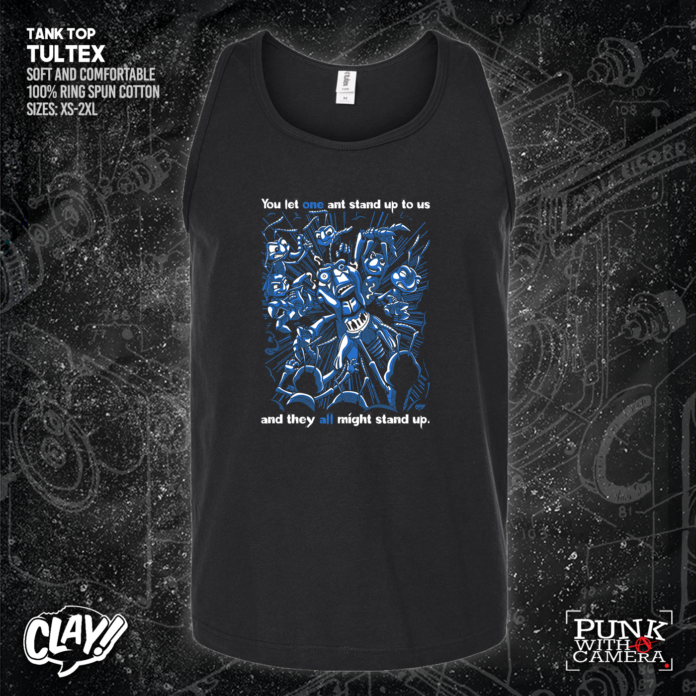 You Let One Ant Stand Up To Us And They All Might Stand Up - Clay Graham