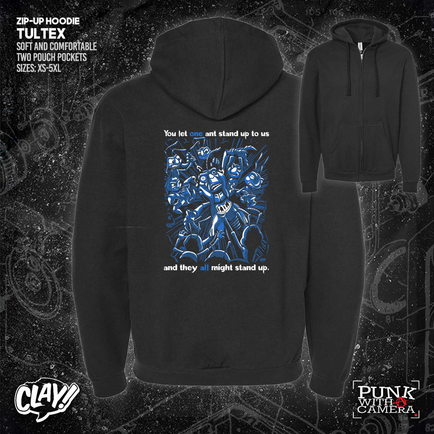 You Let One Ant Stand Up To Us And They All Might Stand Up - Clay Graham