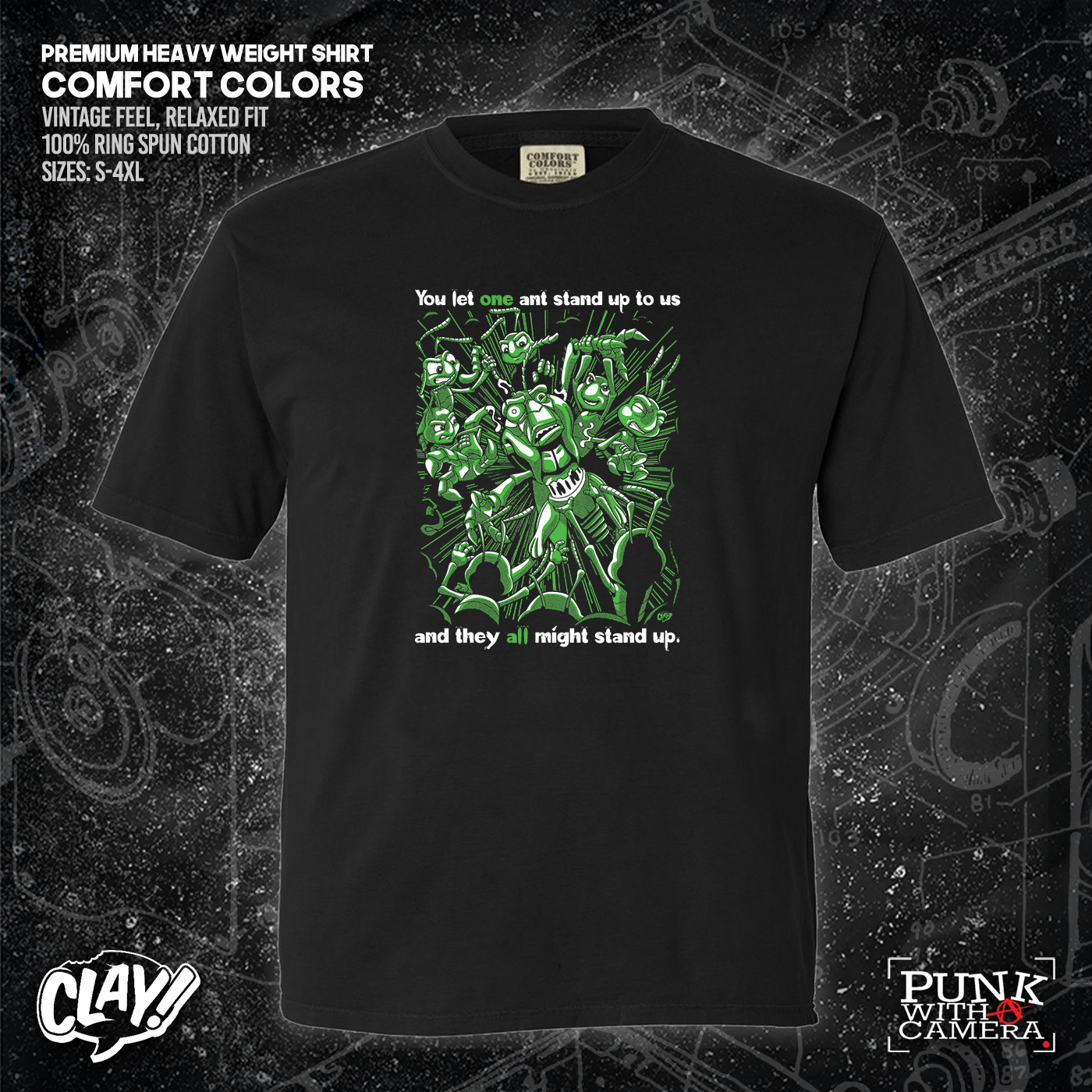 You Let One Ant Stand Up To Us And They All Might Stand Up - Clay Graham