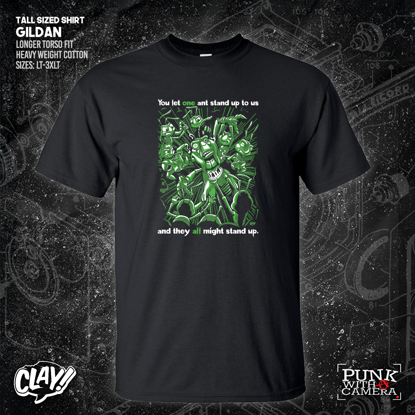 You Let One Ant Stand Up To Us And They All Might Stand Up - Clay Graham