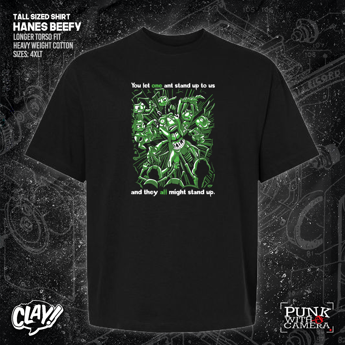 You Let One Ant Stand Up To Us And They All Might Stand Up - Clay Graham