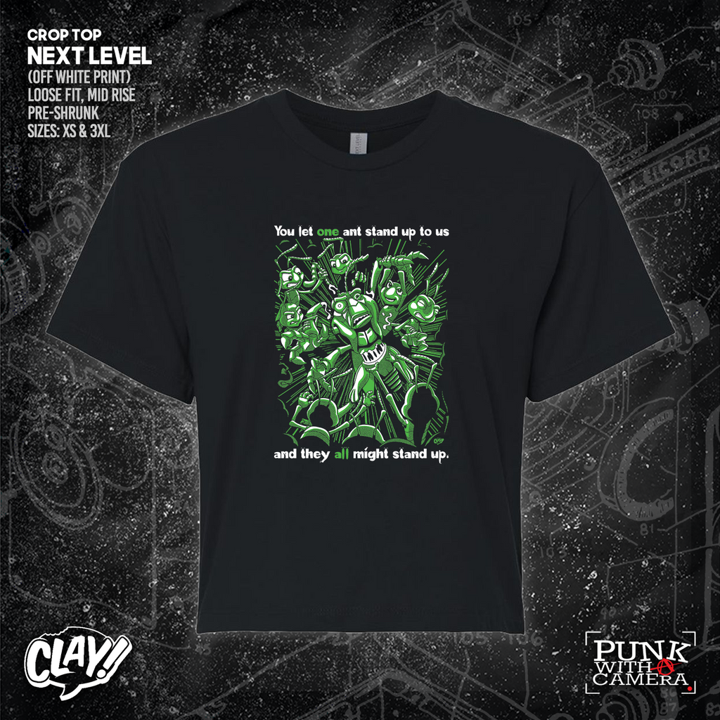 You Let One Ant Stand Up To Us And They All Might Stand Up - Clay Graham