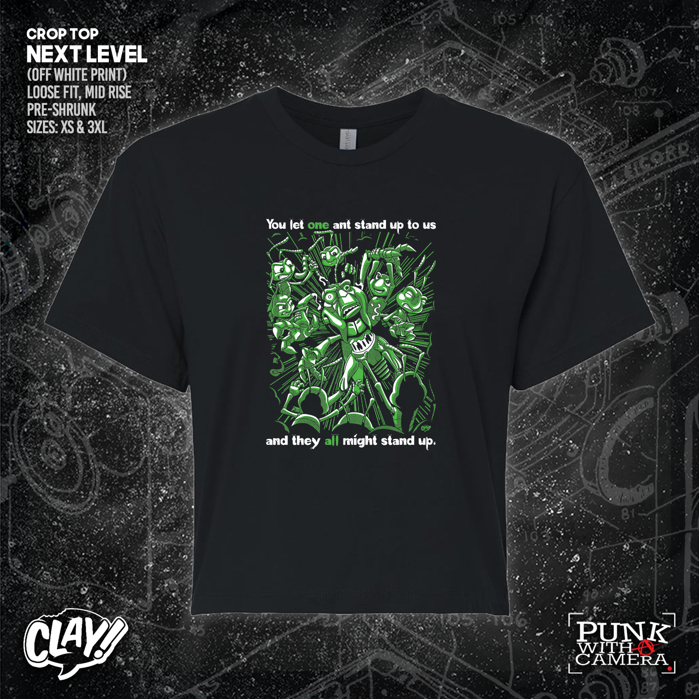 You Let One Ant Stand Up To Us And They All Might Stand Up - Clay Graham