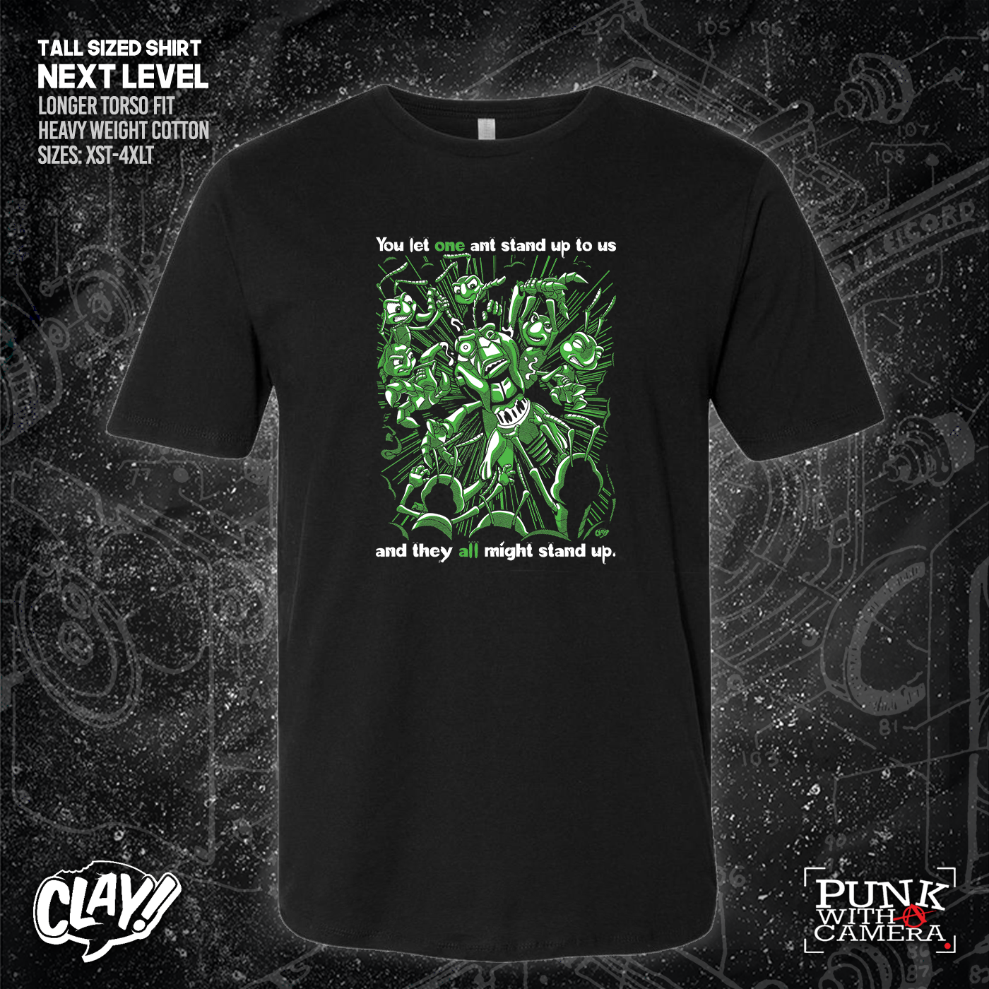 You Let One Ant Stand Up To Us And They All Might Stand Up - Clay Graham