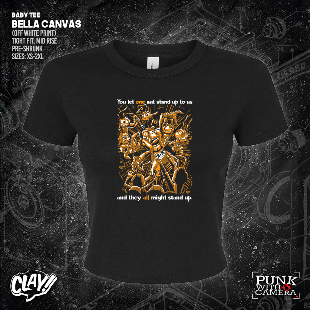 You Let One Ant Stand Up To Us And They All Might Stand Up - Clay Graham