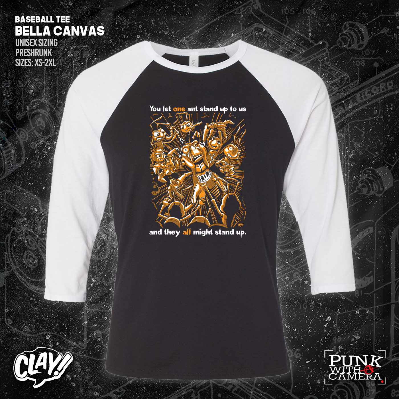 You Let One Ant Stand Up To Us And They All Might Stand Up - Clay Graham