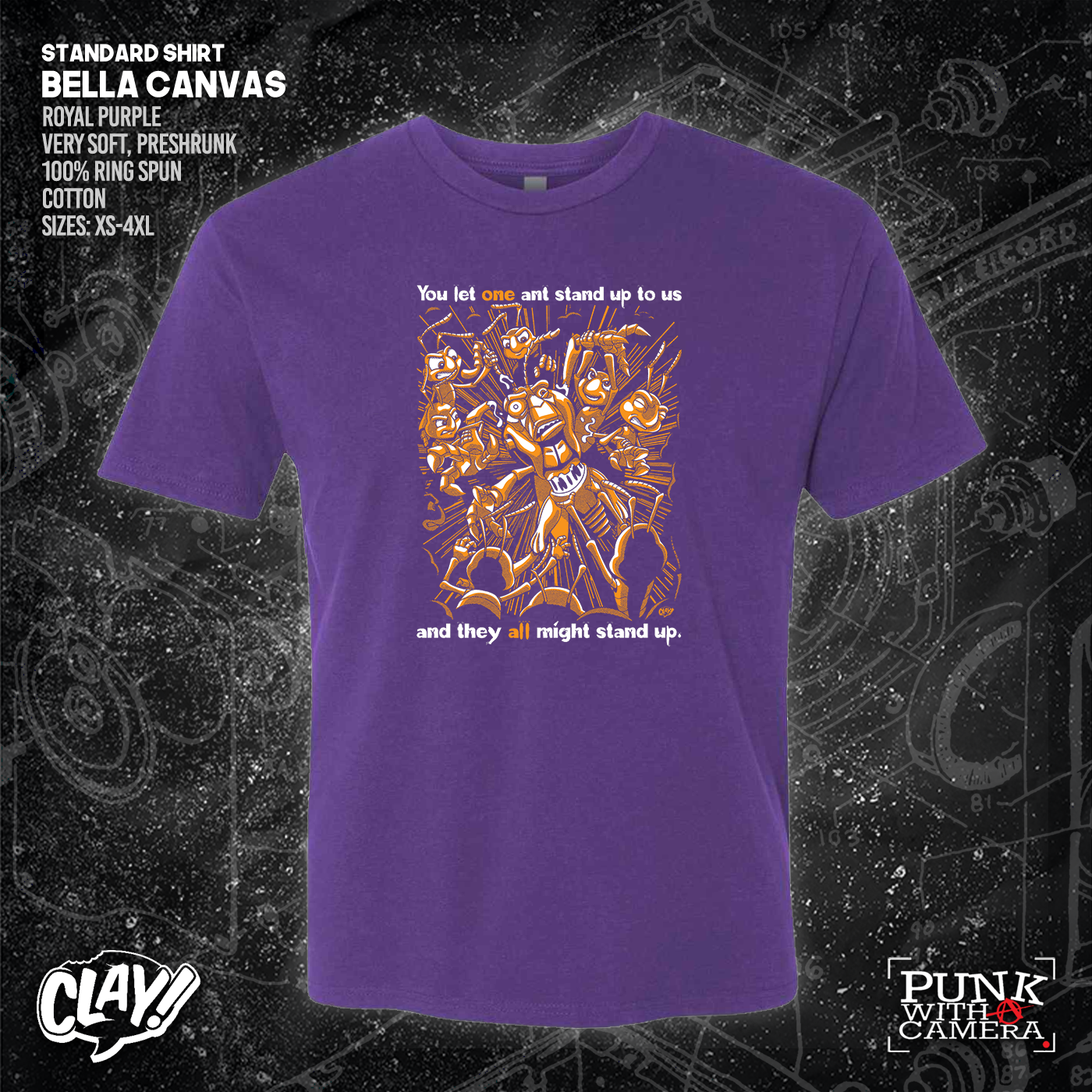 You Let One Ant Stand Up To Us And They All Might Stand Up - Clay Graham